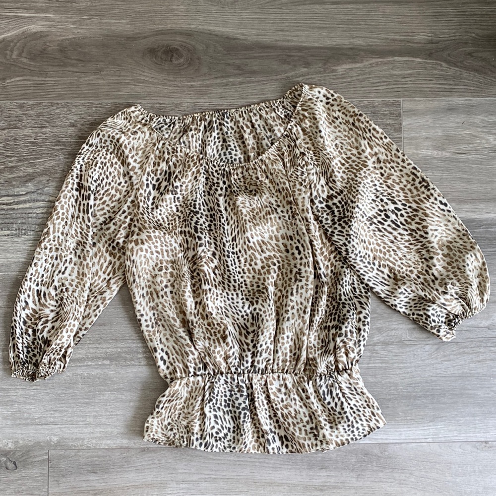 Leopard print Top